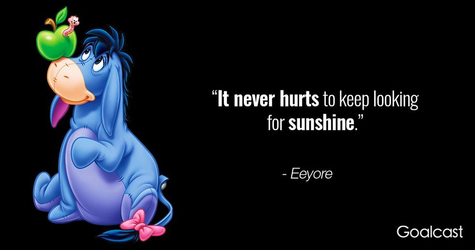 Winnie the Pooh Eeyore QUote