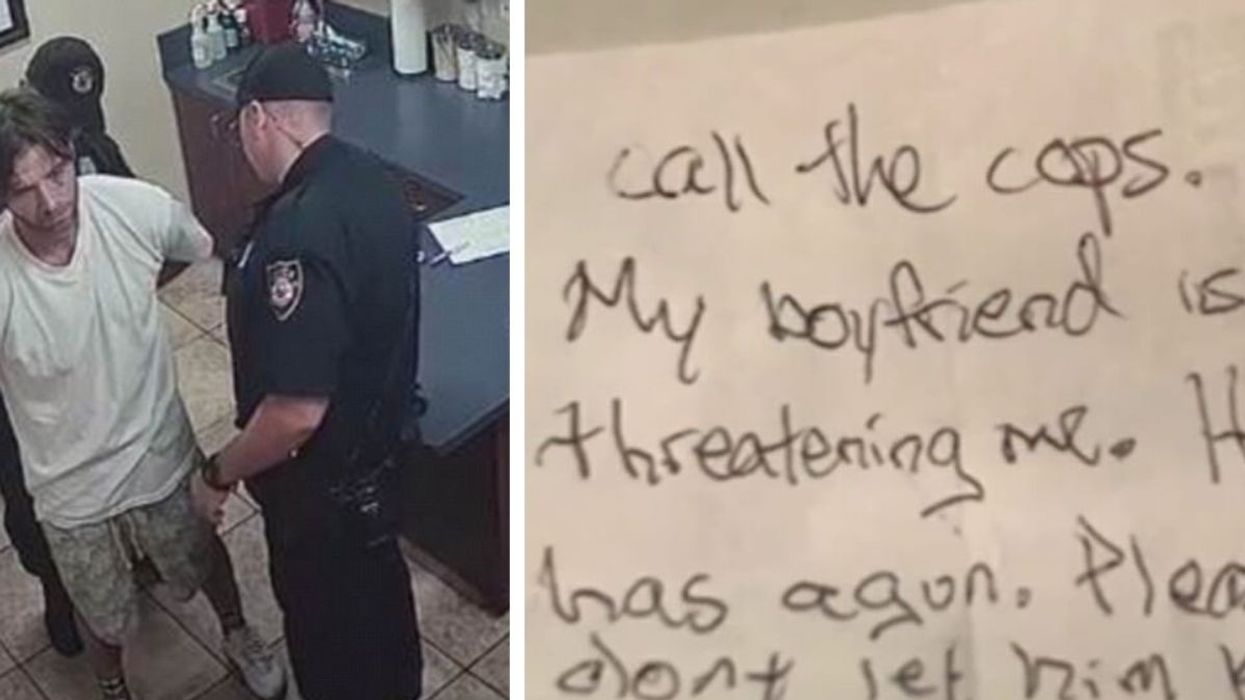 Alert Vet Receptionist Helps Woman Escape Violent, Gun-Toting Boyfriend