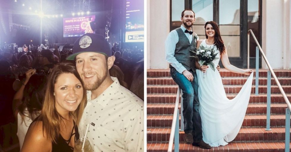 Woman Marries Man Who Saved Her Life At The Vegas Mass Shooting