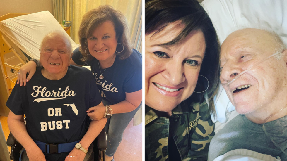 woman reunites with biological father