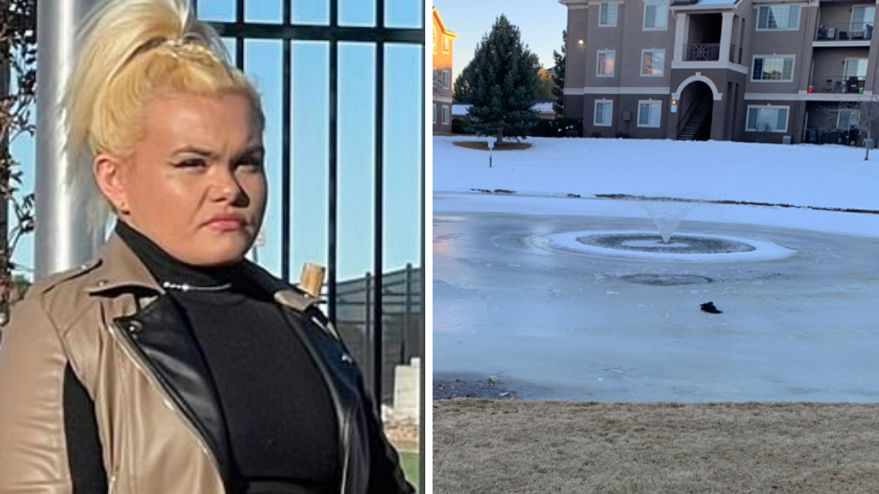 Woman Notices 3 Kids Fall Into A Frozen Pond From Apartment Window - Risks Her Own Life To Save Them