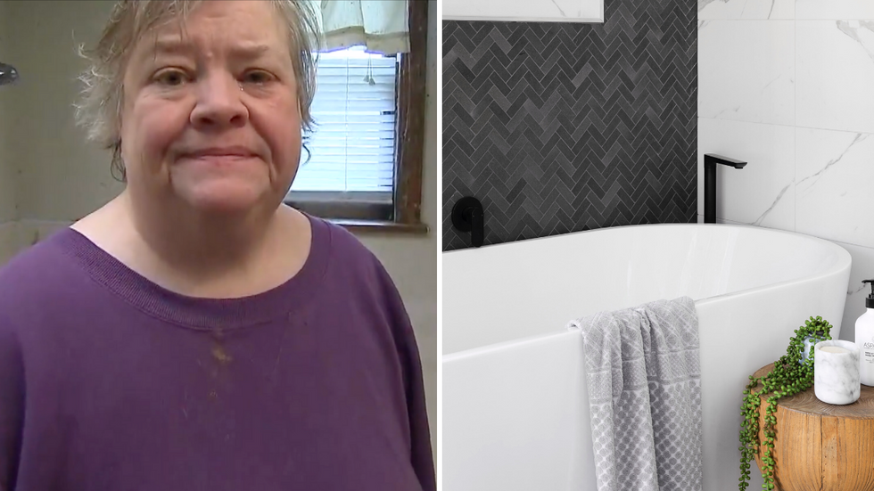 Woman Is Stuck in Her Bathtub for 5 Days - Gets Help After an Unexpected Stranger Notices This