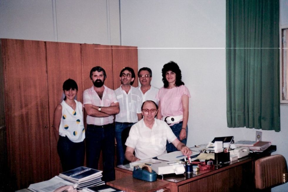 working same company