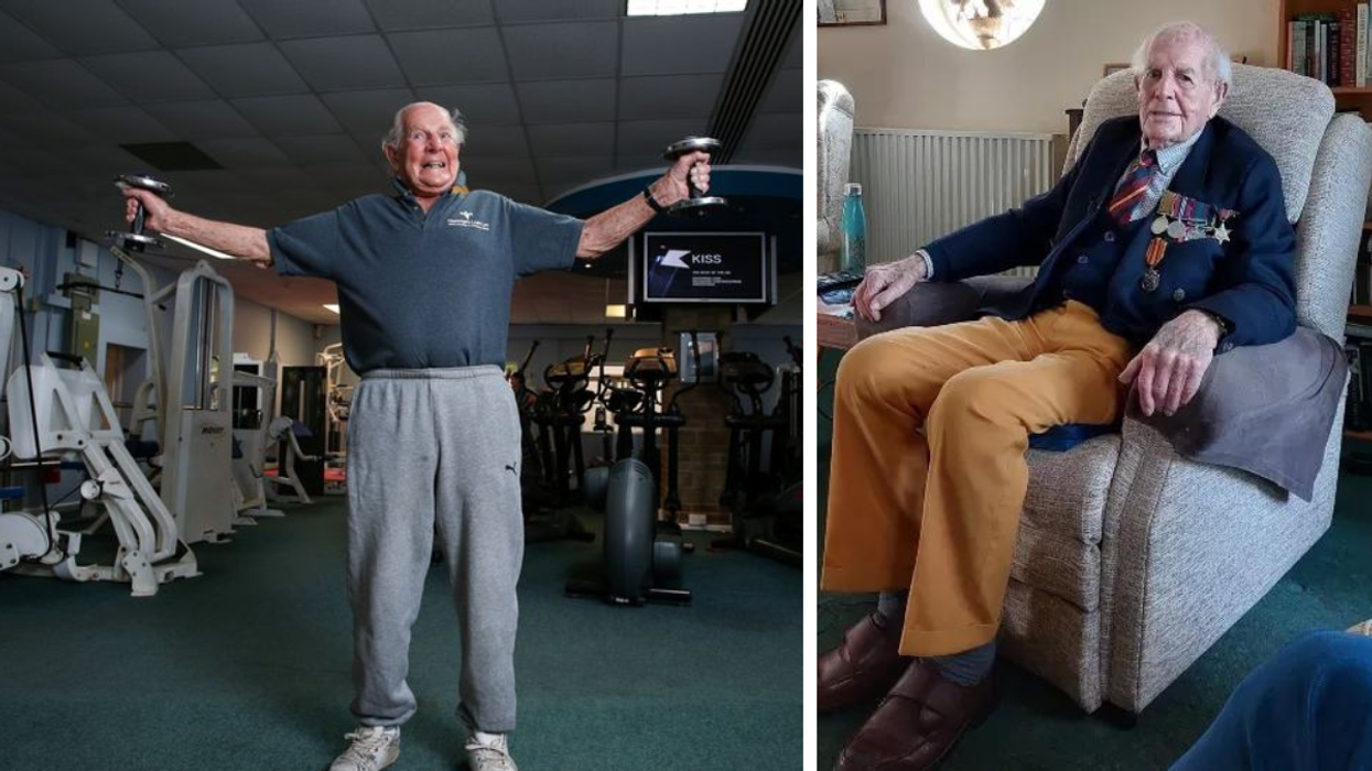 World War II Hero Who Just Turned 105 Still Walks a Mile Every Day Shares His Secret for Living a Long Life