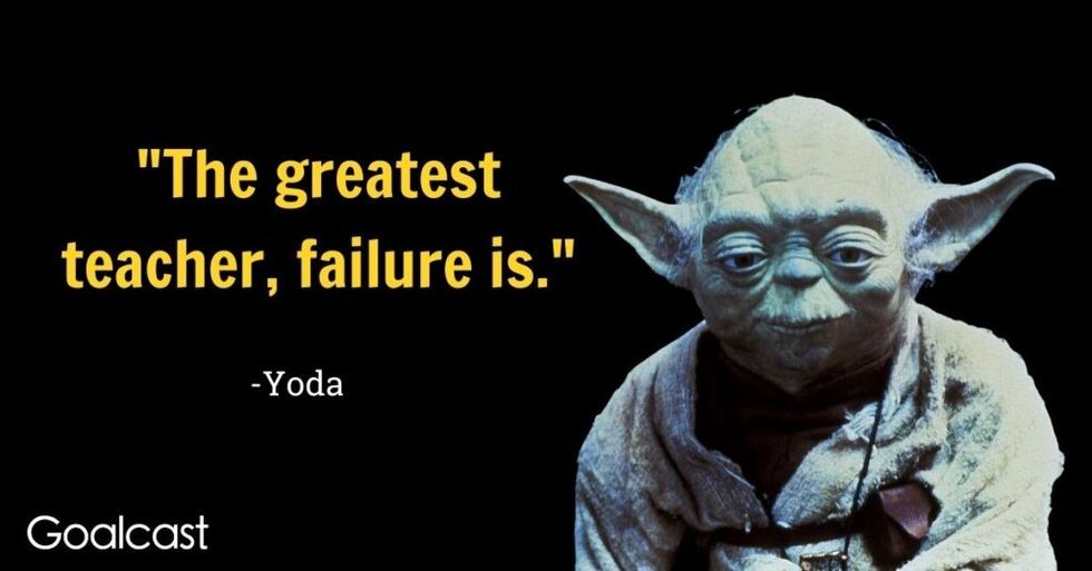 Yoda quotes on failure
