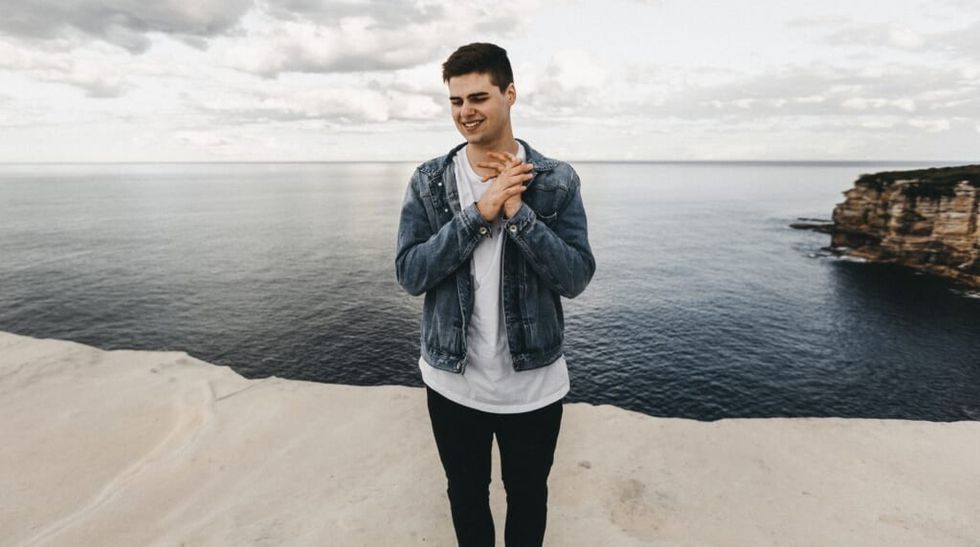 young man figures out his life