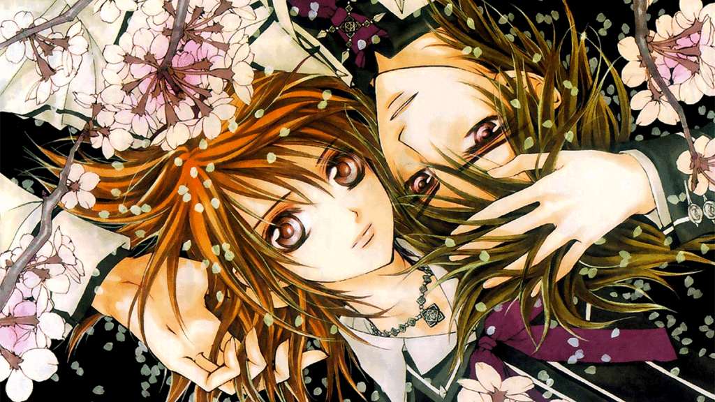 Yuki and Kaname, from 'Vampire Knight'