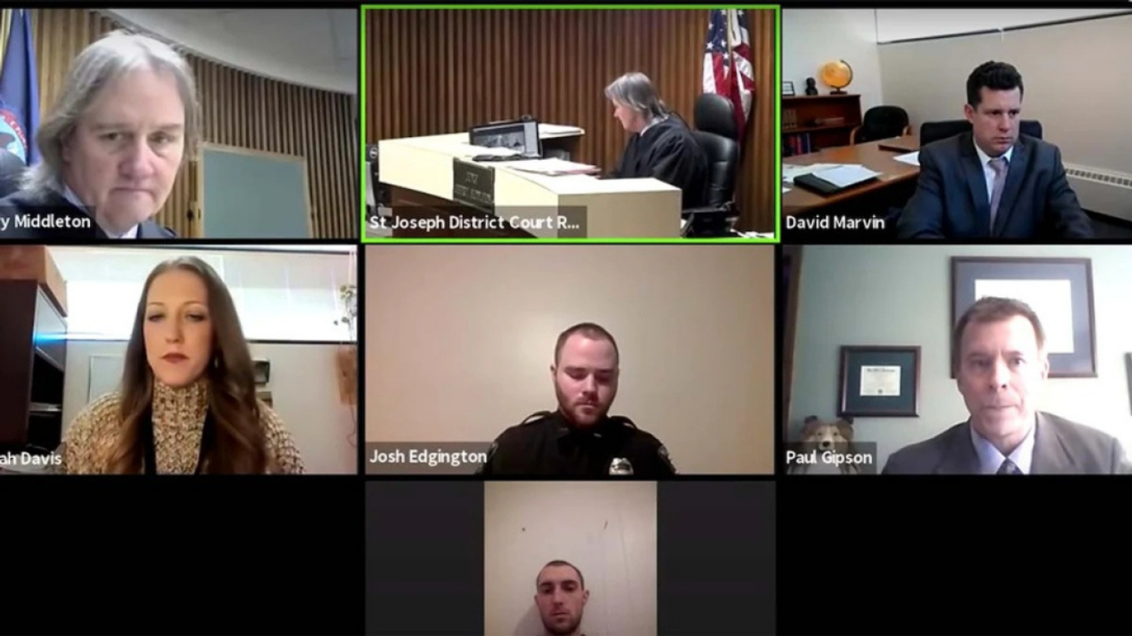 Quick-Thinking Prosecutor Interrupts Zoom Hearing To Save Woman From Suspect In Her Home