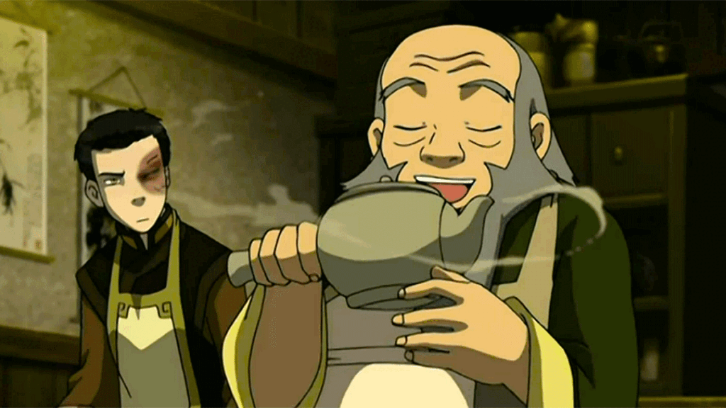 Zuko and Uncle Iroh in