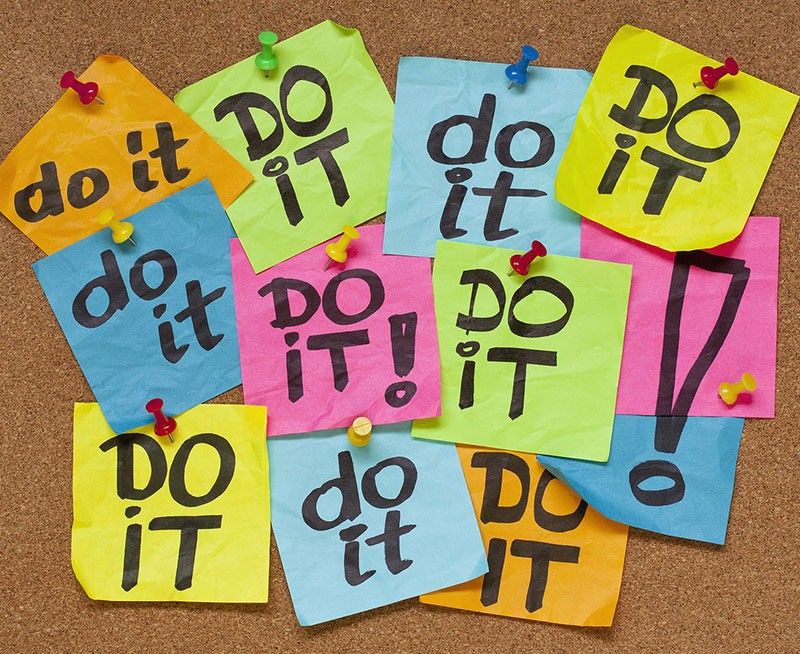 Do it. How to stop procrastination. Procrastinating
