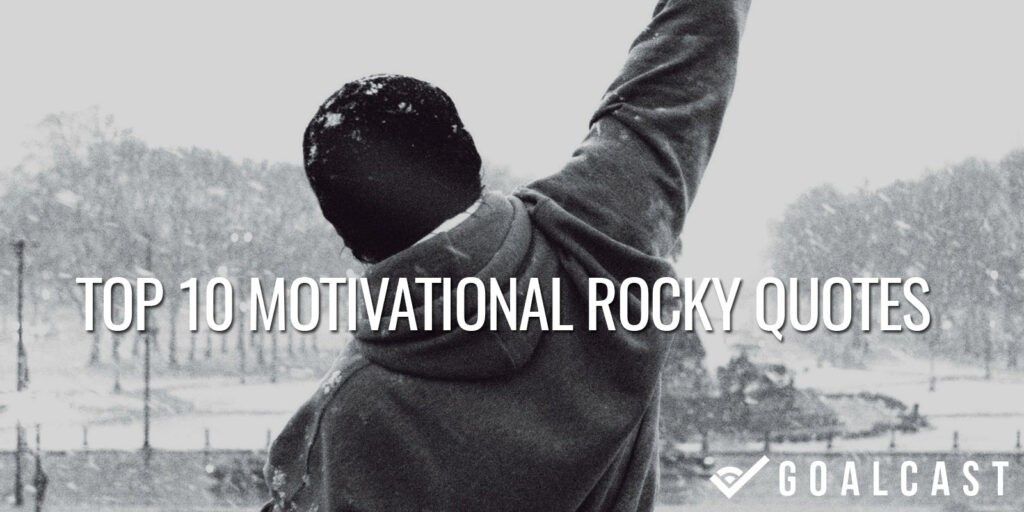 top 10 motywujących cytatów o Rockym Balboa