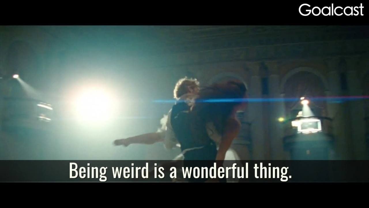 Ed Sheeran inspirational speech on being weird