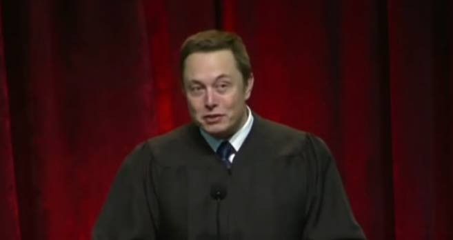 Elon Musk inspiring speech be bold take risks