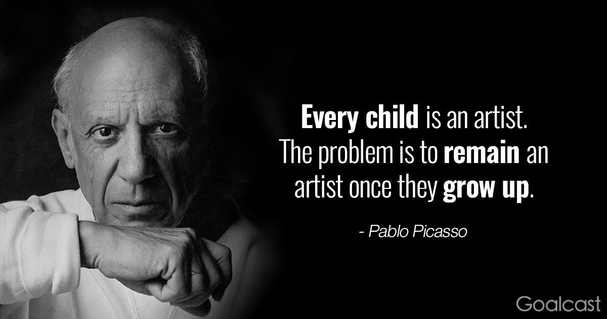 Picasso quotes - Every child is an artist