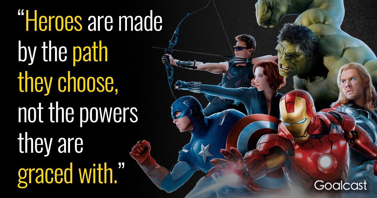 15 Marvel Quotes to Help you Find the Superhero Within