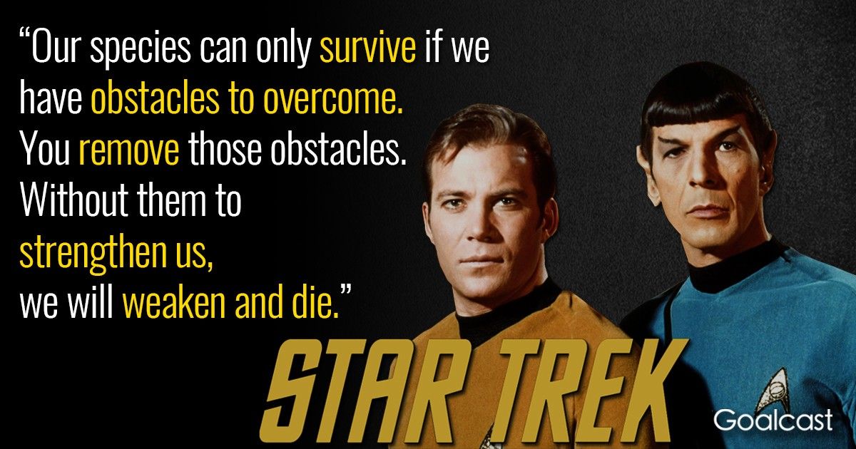 star trek quotes about life
