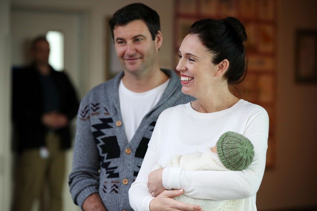 Prime-Minister-Jacinda-Ardern-Speaks-To-The-Media-After-Birth Of Baby Girl