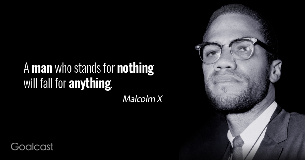 malcolm x color quotes