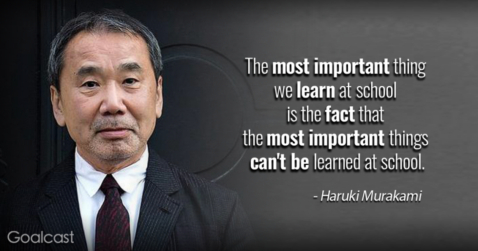 Haruki-Murakami-on-school