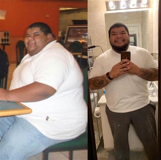 Determined Man Loses 200 Pounds after Health Scare by Making Small Changes ...