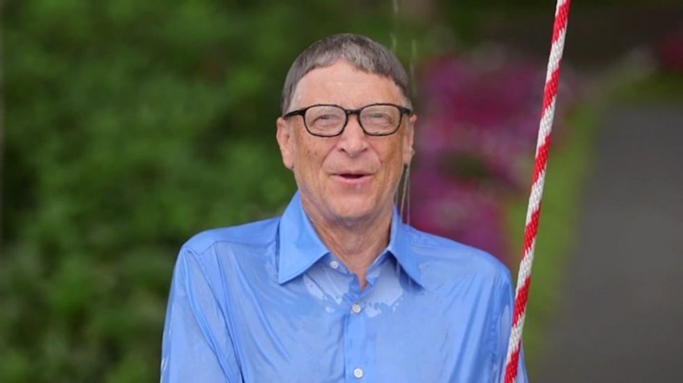 Bill Gates Ice Bucket challenge