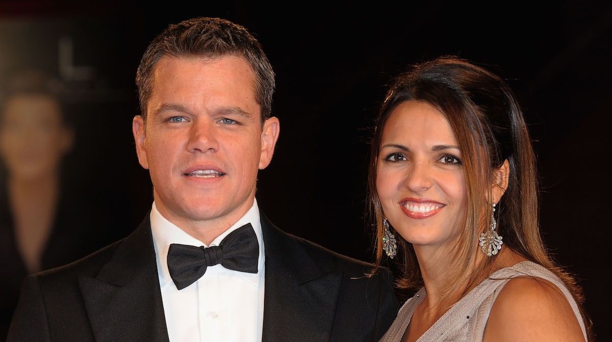 Matt Damon And Luciana Barroso&#39;s Romance Started Like A Movie | Goalcast