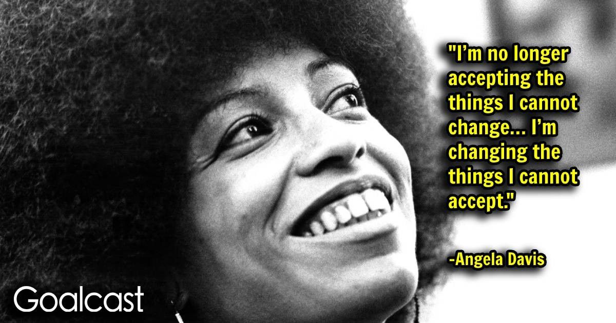 25 Angela Davis Quotes that Celebrate Identity and Equity | Goalcast