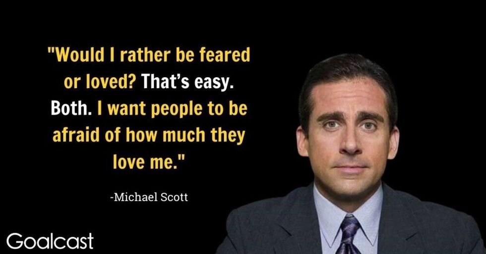 Inspirational quotes from The Office