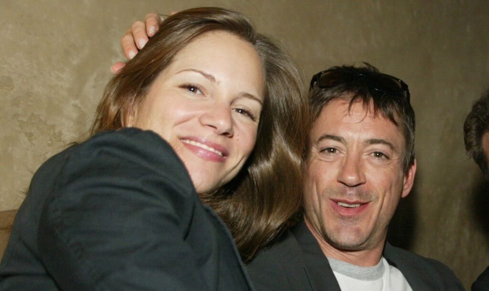 Robert Downey Jr. with his wife, Susan Downey