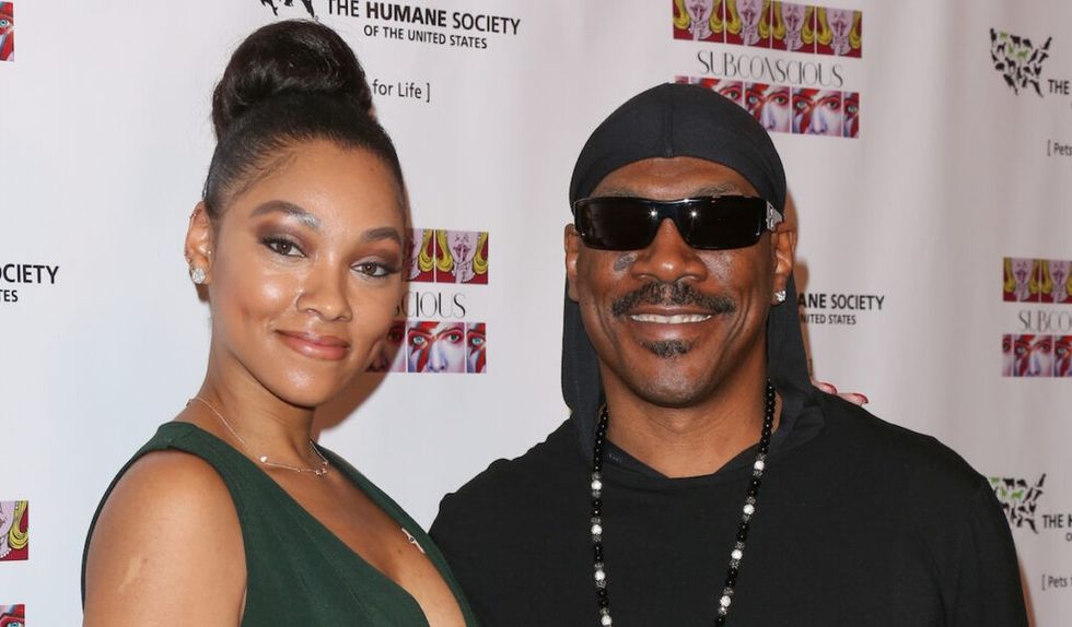Bria Murphy and her father Eddie Murphy