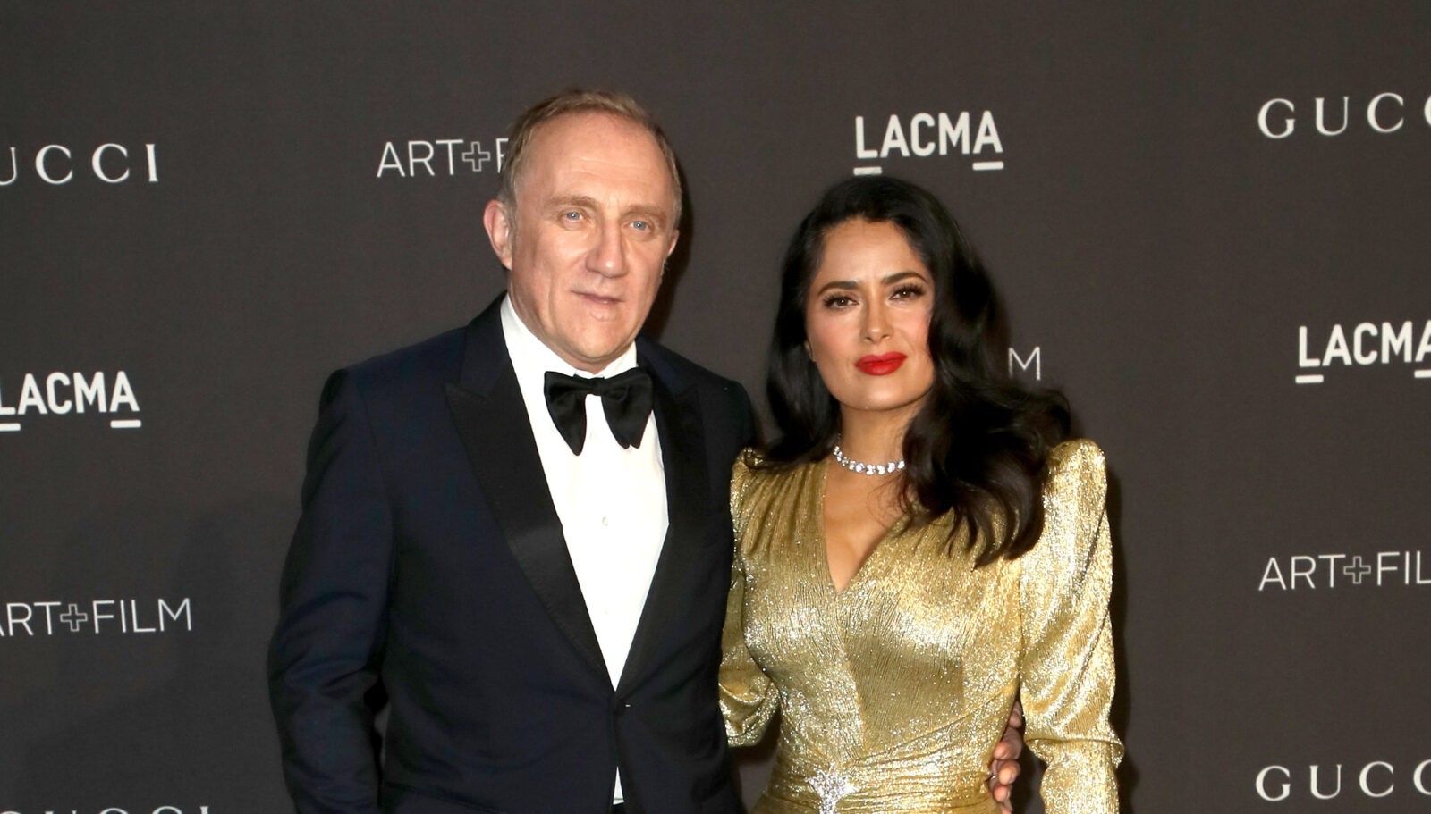 Salma Hayek and Husband's Sweetest Pictures