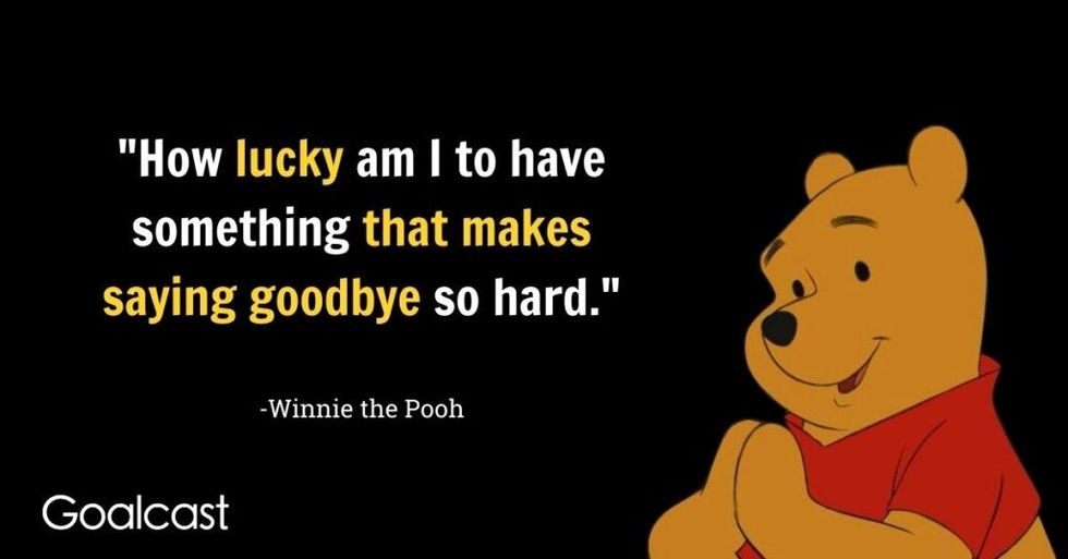 Winnie the Pooh goodbye quotes