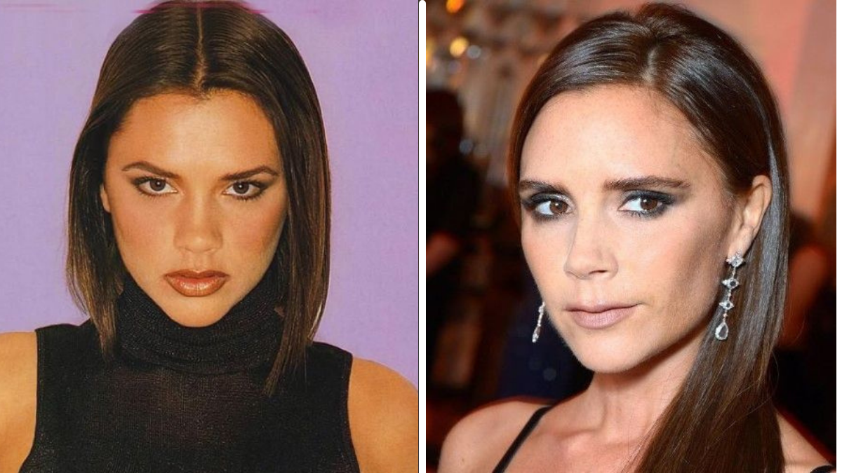 Victoria Beckham fails to raise a smile as she heads to the