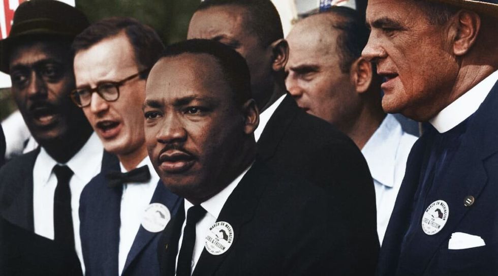 Dr. Martin Luther King, Jr. at a civil rights march in 1963 by Unseen Histories on Unsplash