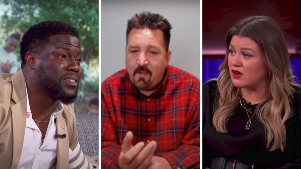 Kevin Hart and Kelly Clarkson Surprise Struggling Single Dad of 4 Living in a Motel With $100,000