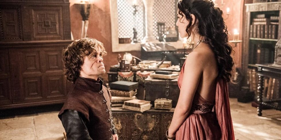 Tyrion and Shae in Game of Thrones