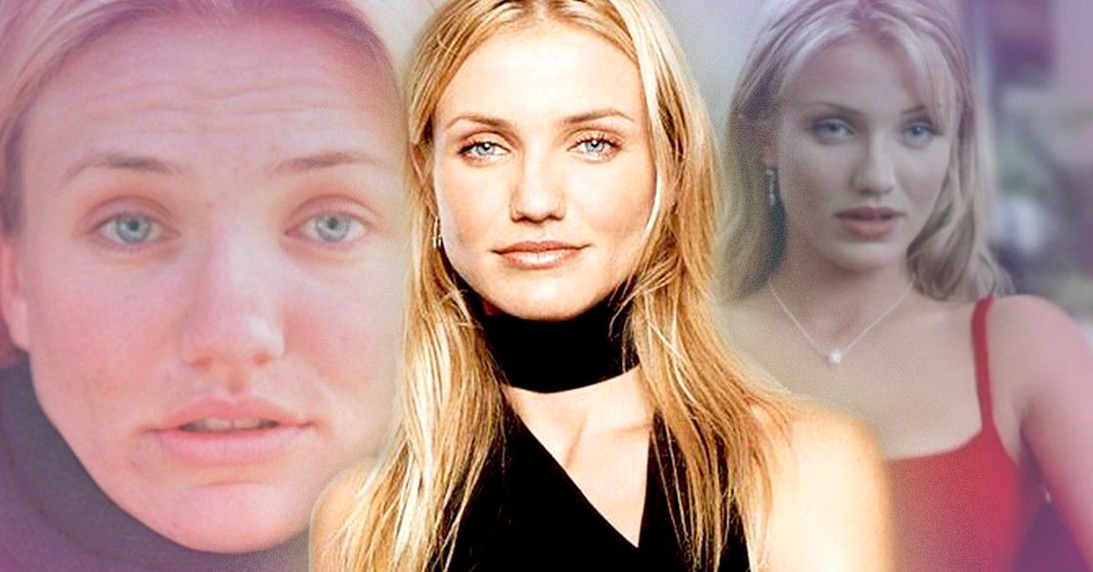 Cameron Diaz Smiles In Front Of Her Iconic Looks In The Mask And Outside Of Hollywood Goalcast