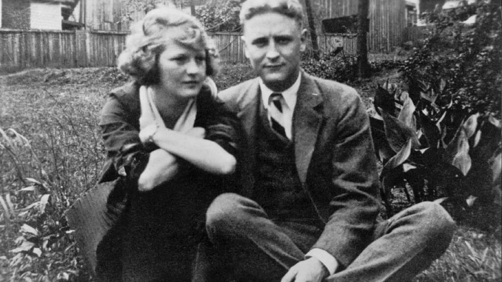 Zelda Sayre and F. Scott Fitzgerald