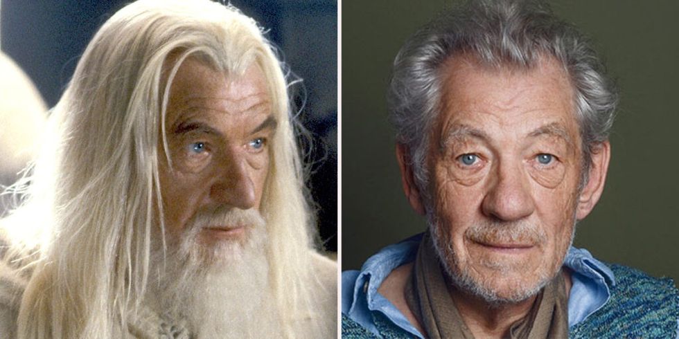 Ian McKellen the actor and as Gandalf in LotR