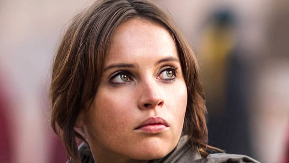 Jyn Erso in Star Wars Rogue One