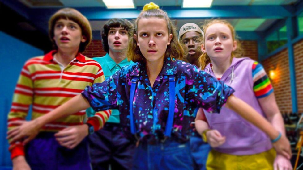 Millie Bobby Brown as Eleven on Stranger Things Protects Other Children