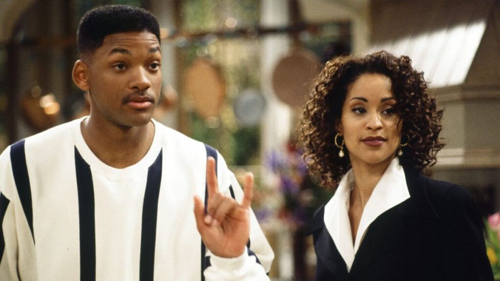 Will Smith and Karyn Parsons on Fresh Prince