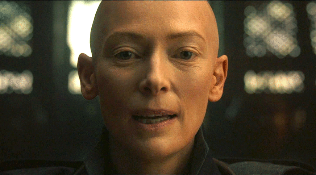 Tilda Swinton as the Ancient One in Doctor Strange (2016)