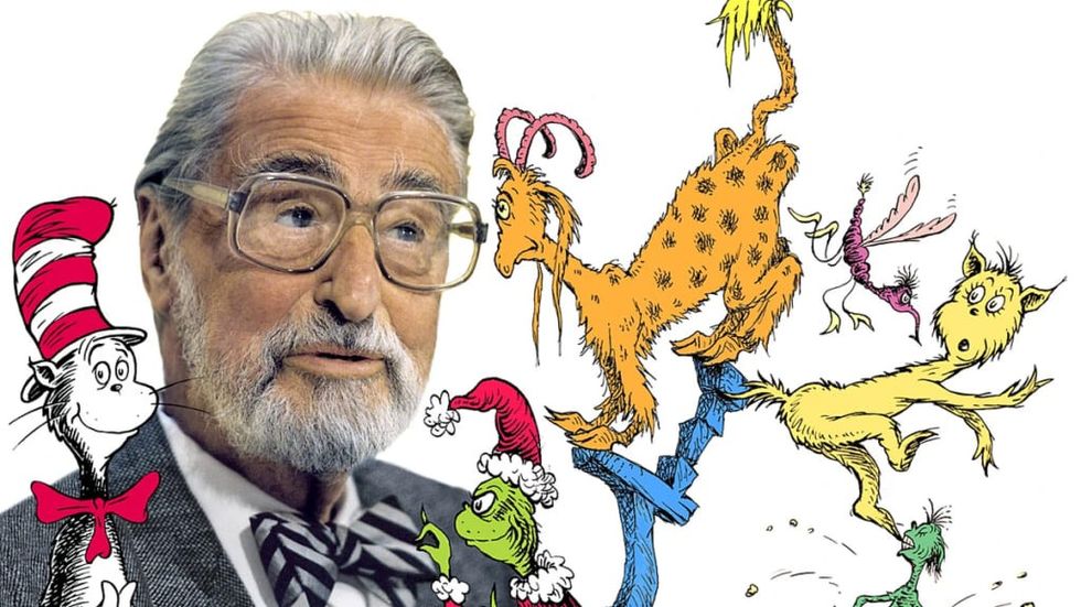 Dr. Seuss and his cartoon creations