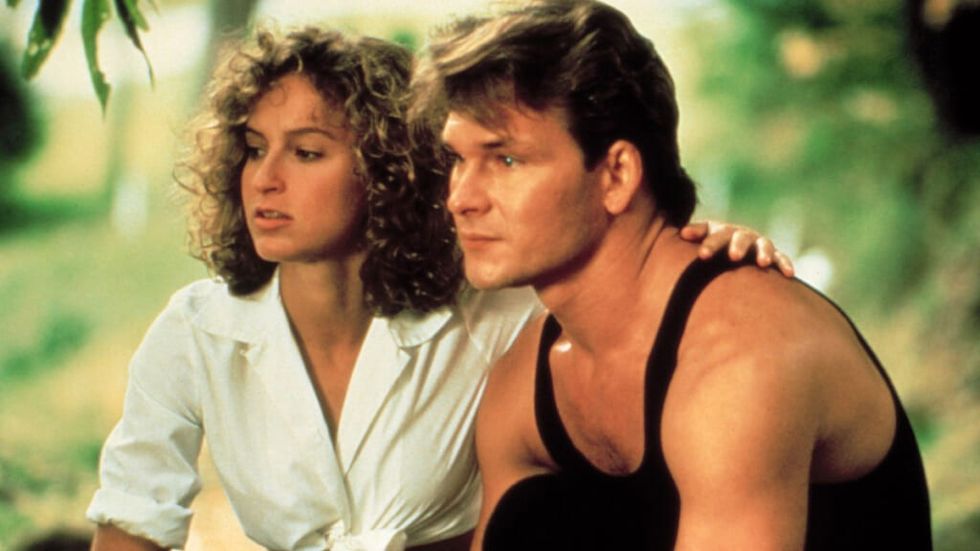 Jennifer Grey and Partick Swayze in Dirty Dancing