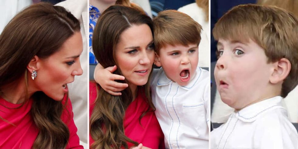 Kate Middleton und Prinz Louis haben beim Platin-Jubiläum einen Wutanfall