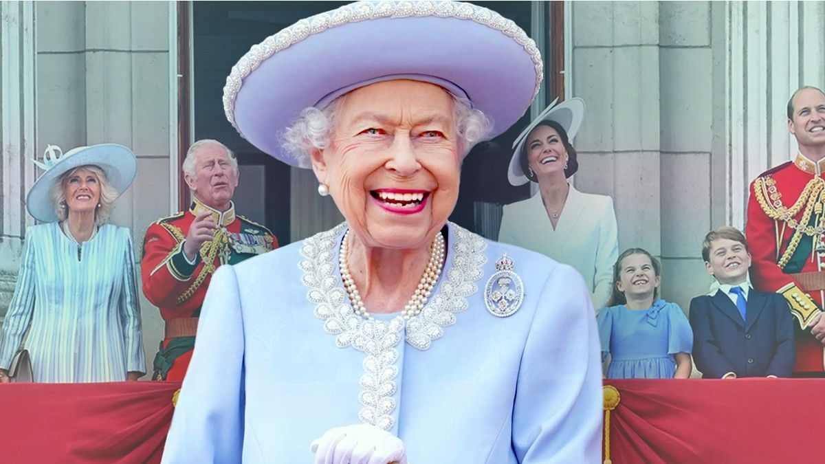 Queen Elizabeth II and the British Royal Family at the Platinum Jubilee