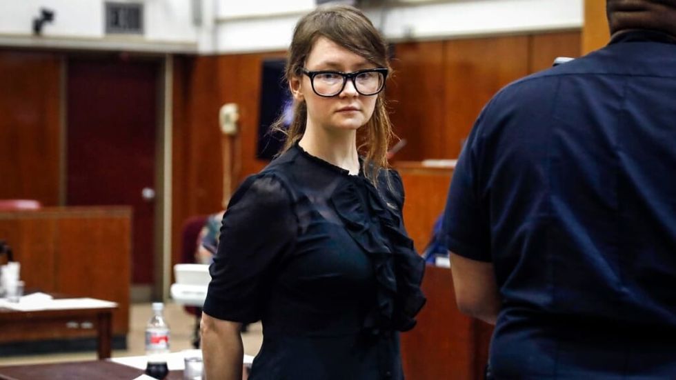 Anna Sorokin during her court trials