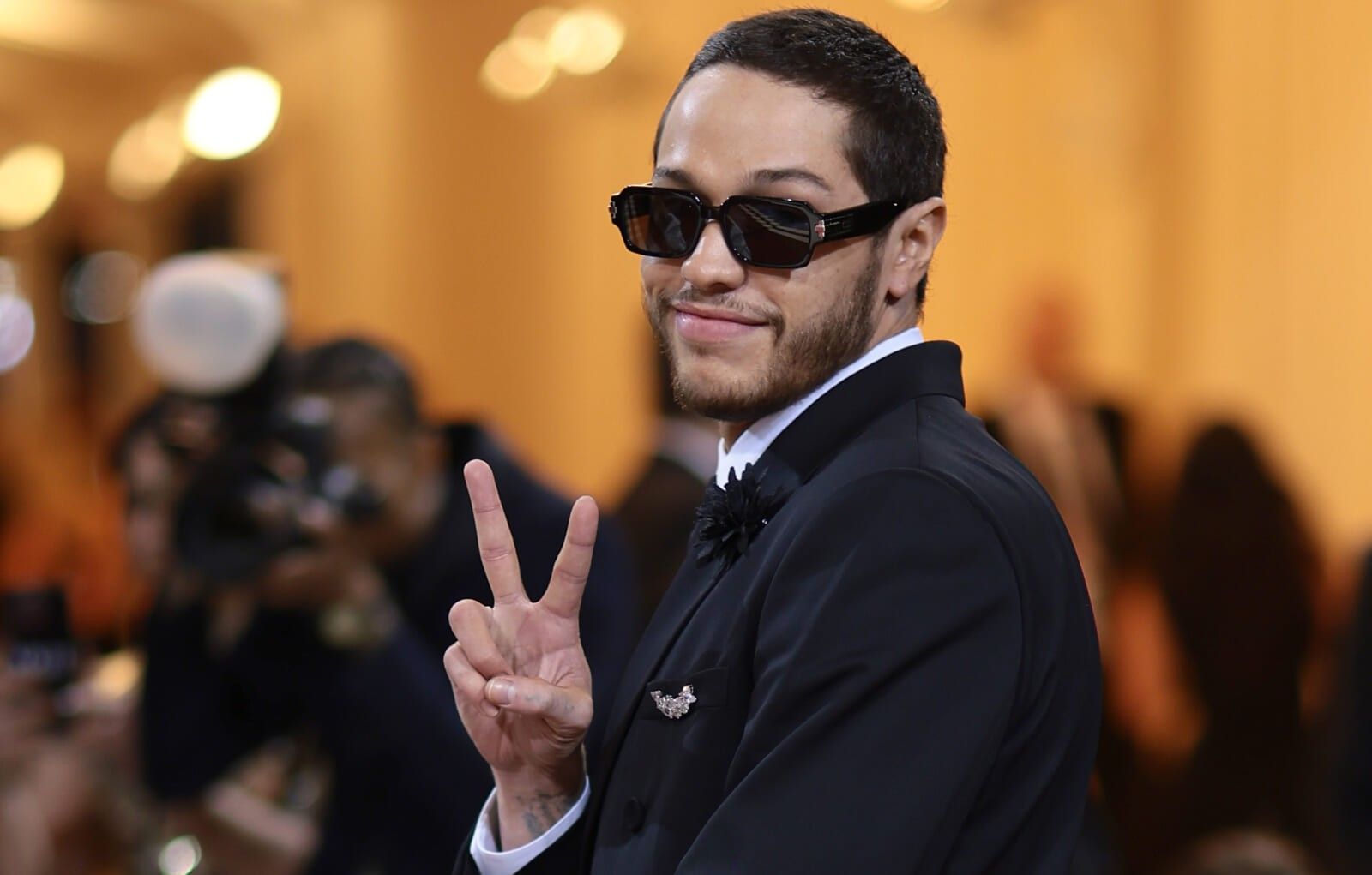 Pete Davidson attends The 2022 Met Gala Celebrating "In America: An Anthology of Fashion" at The Metropolitan Museum of Art on May 02, 2022 in New York City