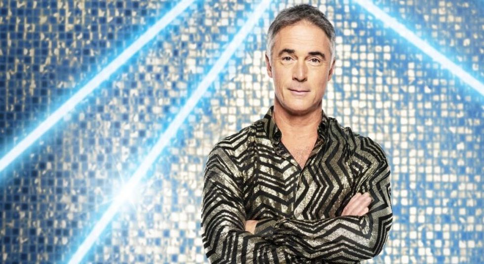 Greg Wise while on Strictly Come Dancing